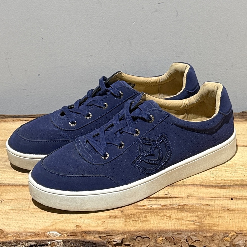 Spenco Blue Suede sneakers‎ Size 9.5B A46